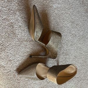 Express glitter heels